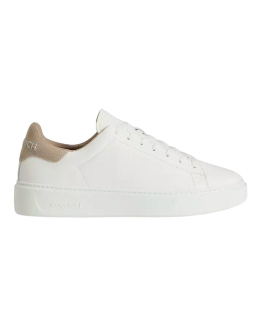 WOOLRICH COURT PELLE BIANCA/BEIGE