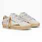 CRIME LONDON SK8 DELUXE 29102 BIANCO/ORO