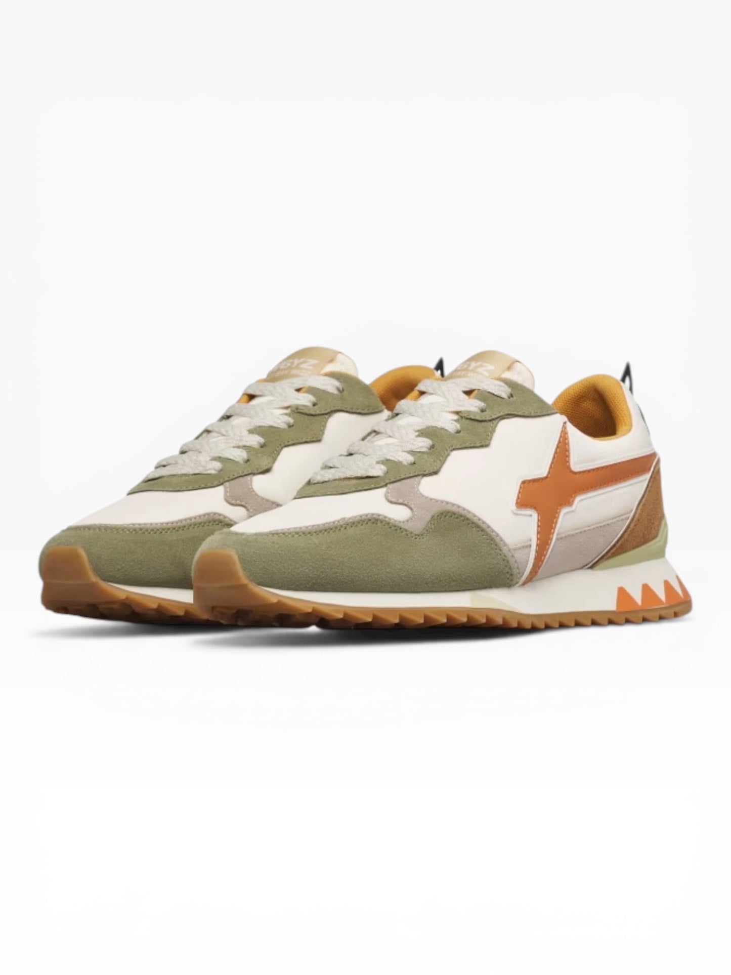 W6YZ JET SUEDE 1G68 VERDE/BEIGE