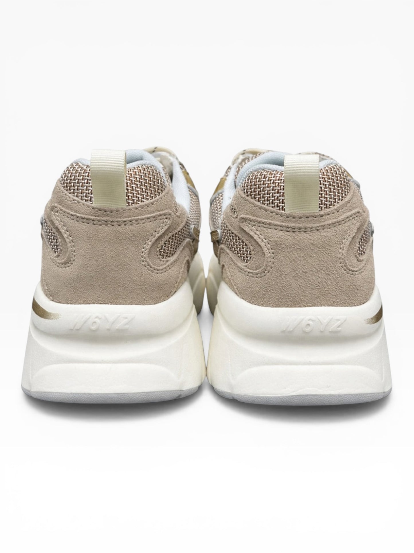 W6YZ MIA SUEDE 1M18 BEIGE/ORO