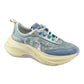PREMIATA 7506 HILL IN CAMOSCIO E TESSUTO AZZURRO