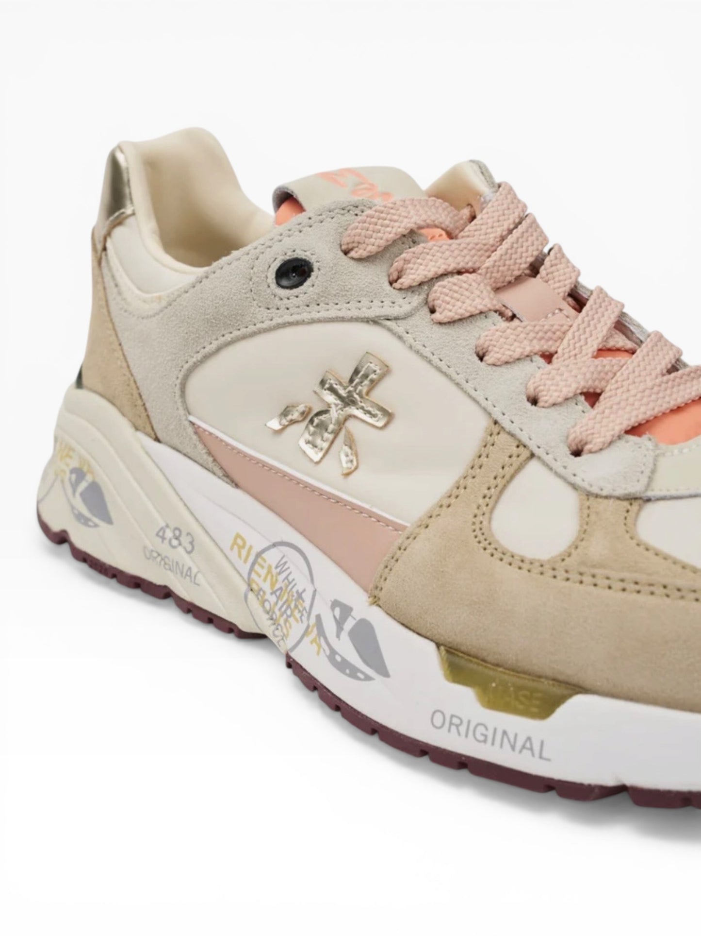 PREMIATA MASED 7397 BEIGE ROSA