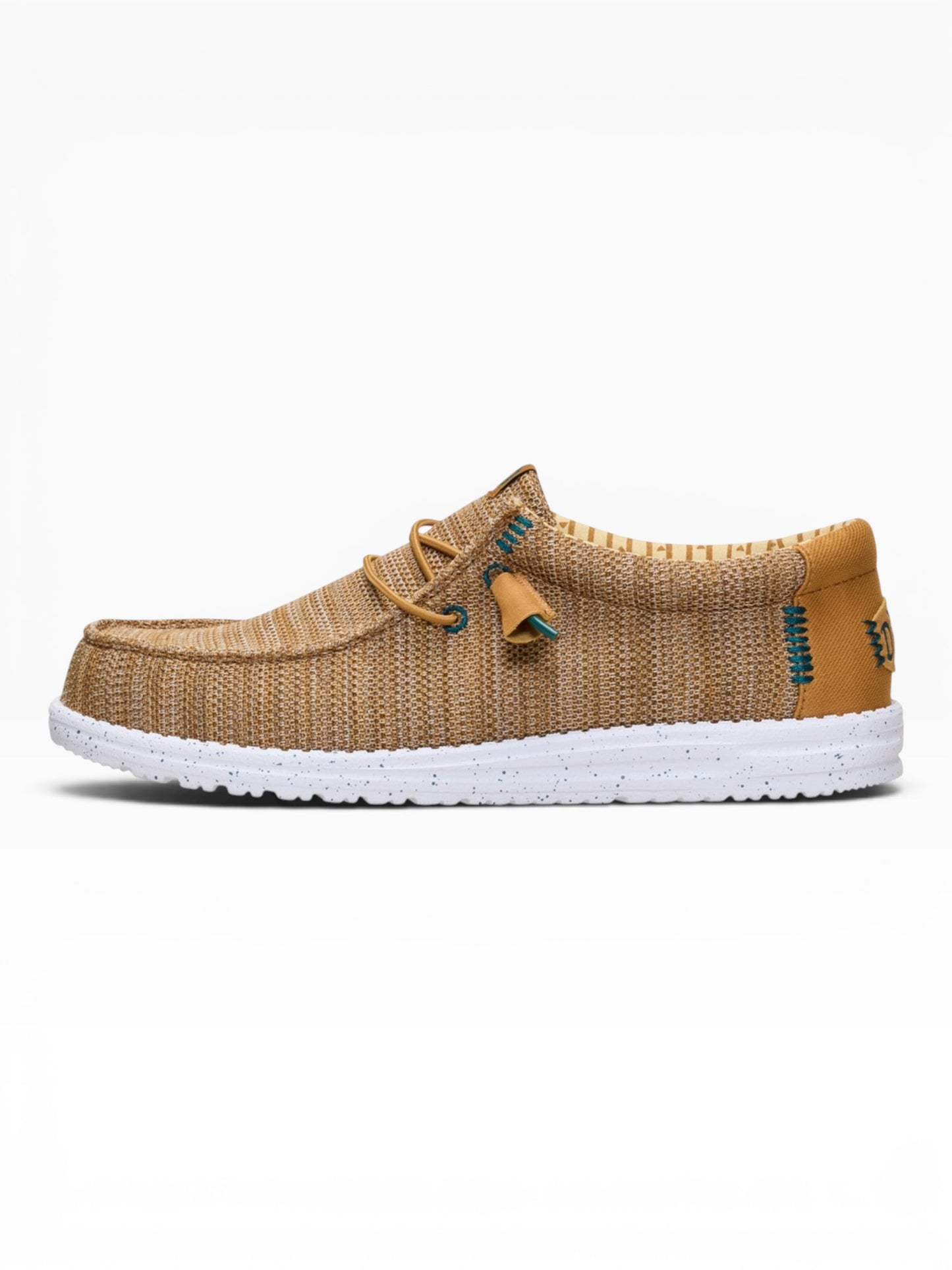 HEY DUDE WALLY STR SOX 2LI BONE BROWN