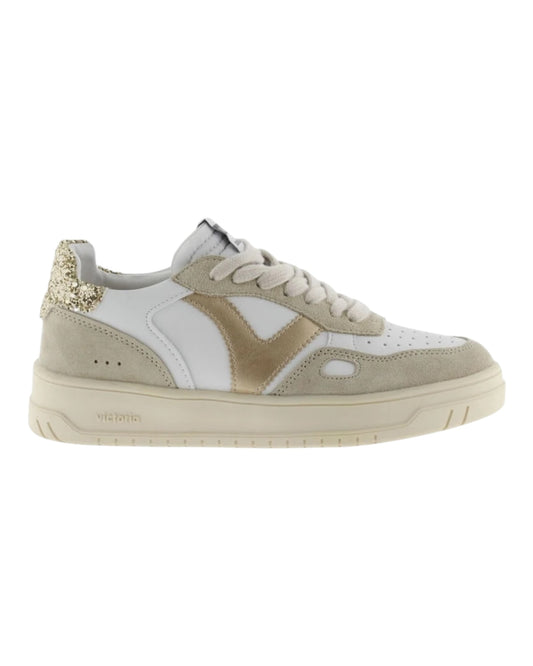 VICTORIA 1191257 IN PELLE E CAMOSCIO INSERTI IN ORO