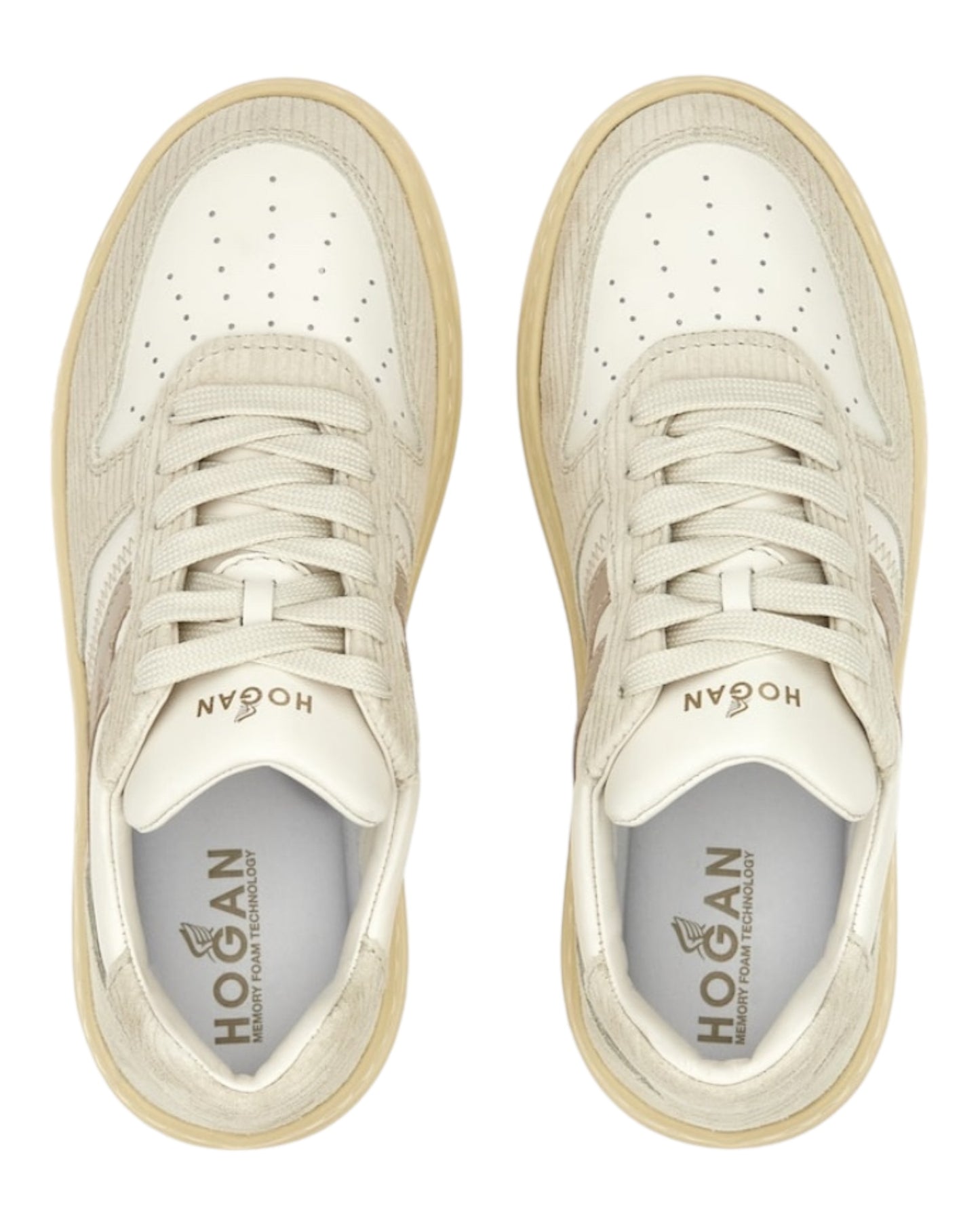 HOGAN HXW 6300 PELLE BIANCA/BEIGE
