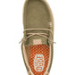 HEY DUDE WALLY WORKWEAR IN TESSUTO VERDE