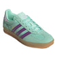 ADIDAS GAZELLE INDOOR IN CAMOSCIO VERDE TIFFANY BANDE VIOLA