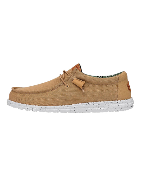 HEY DUDE WALLY WASHED IN CANVAS BEIGE