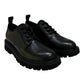 WOOLRICH NEW CITY IN PELLE NERA