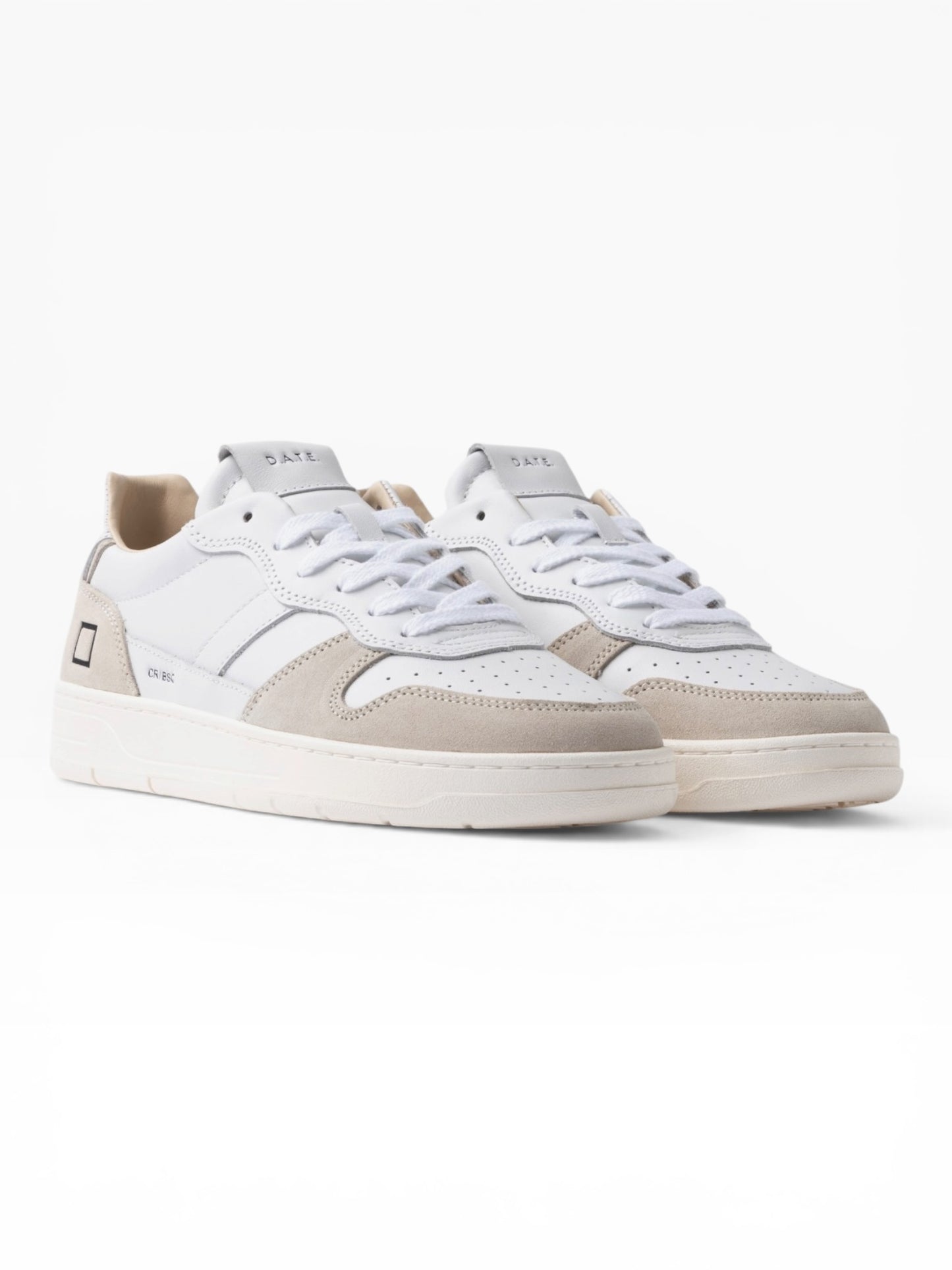DATE COURT BASIC WHITE/BEIGE