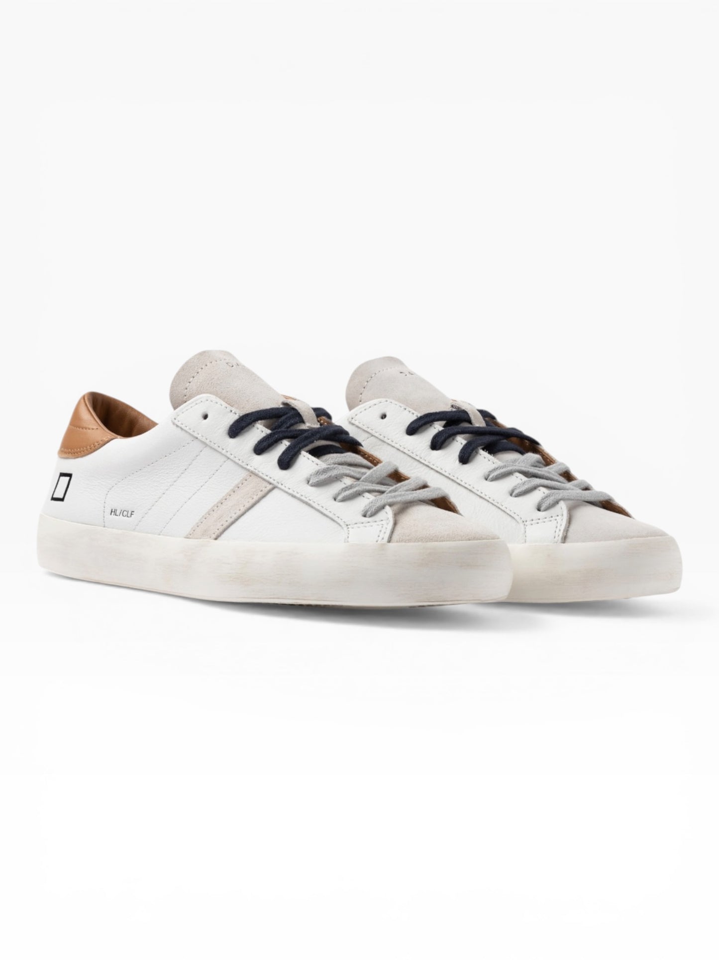 DATE HILL LOW CALF WHITE/ CUOIO