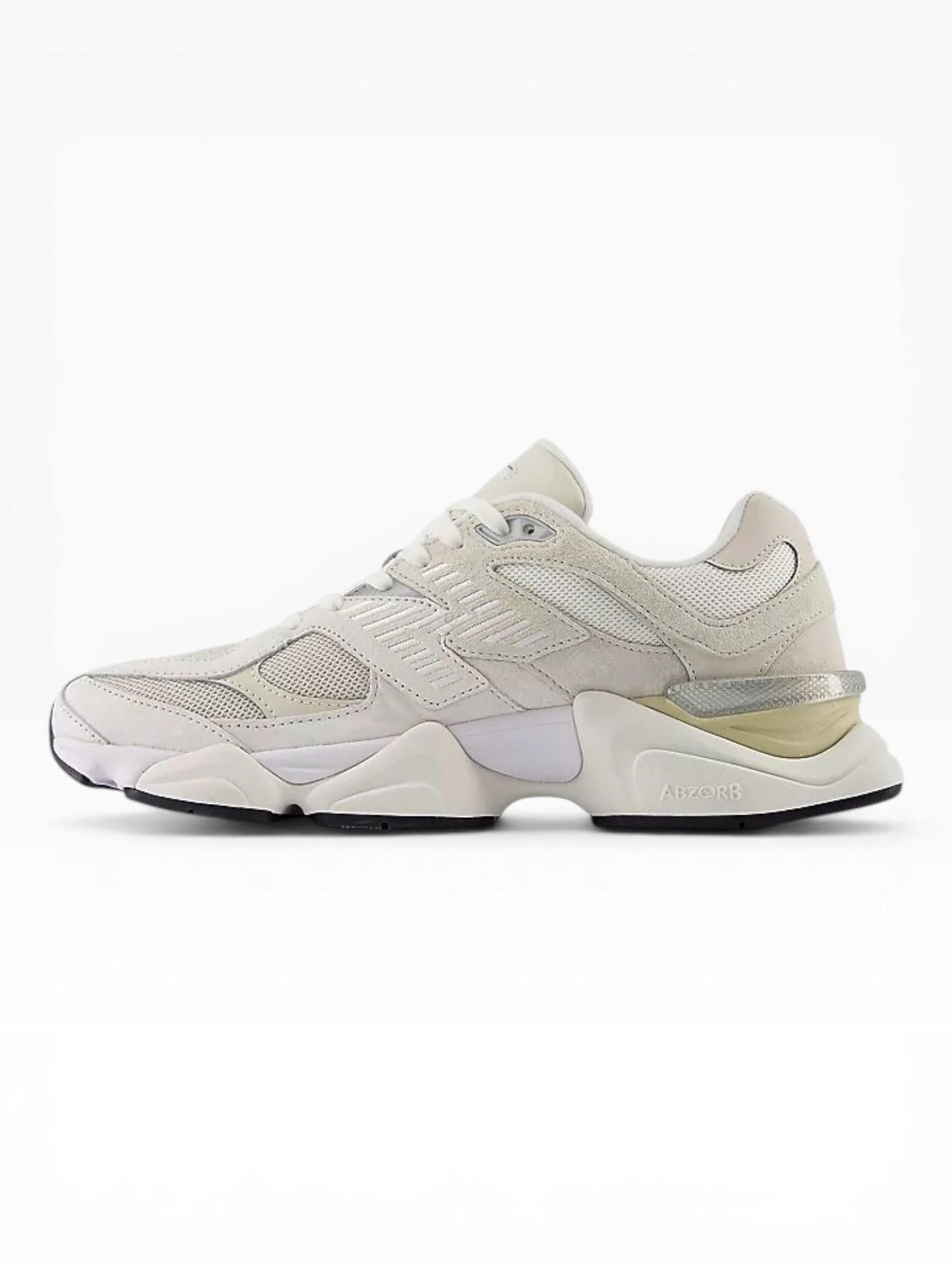 NEW BALANCE 9060 WHT  WHITE/BEIGE UOMO