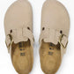 BIRKENSTOCK BOSTON BIG BUCKLE 1028052 SAND CASTLE BEIGE