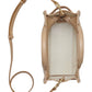 MARC JACOBS LEATHER CROSSBODY IN PELLE BEIGE CAMEL