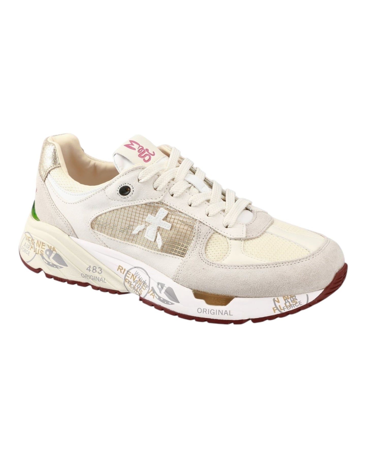PREMIATA MASE-D 7399 IN CAMOSCIO BEIGE