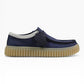 CLARKS TORHILL CANVAS NAVY BLU