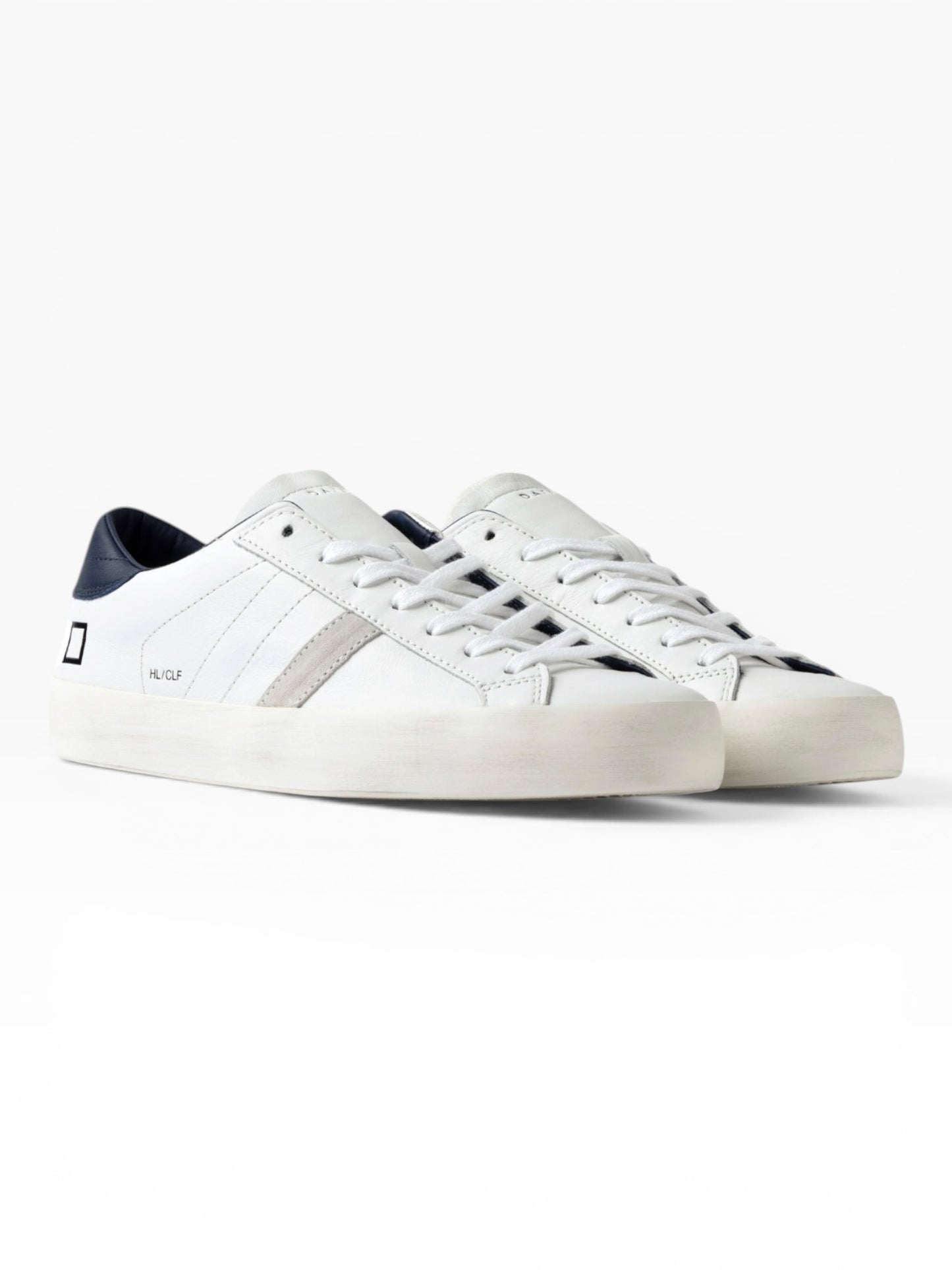 DATE HILL LOW CALF WHITE/ BLU