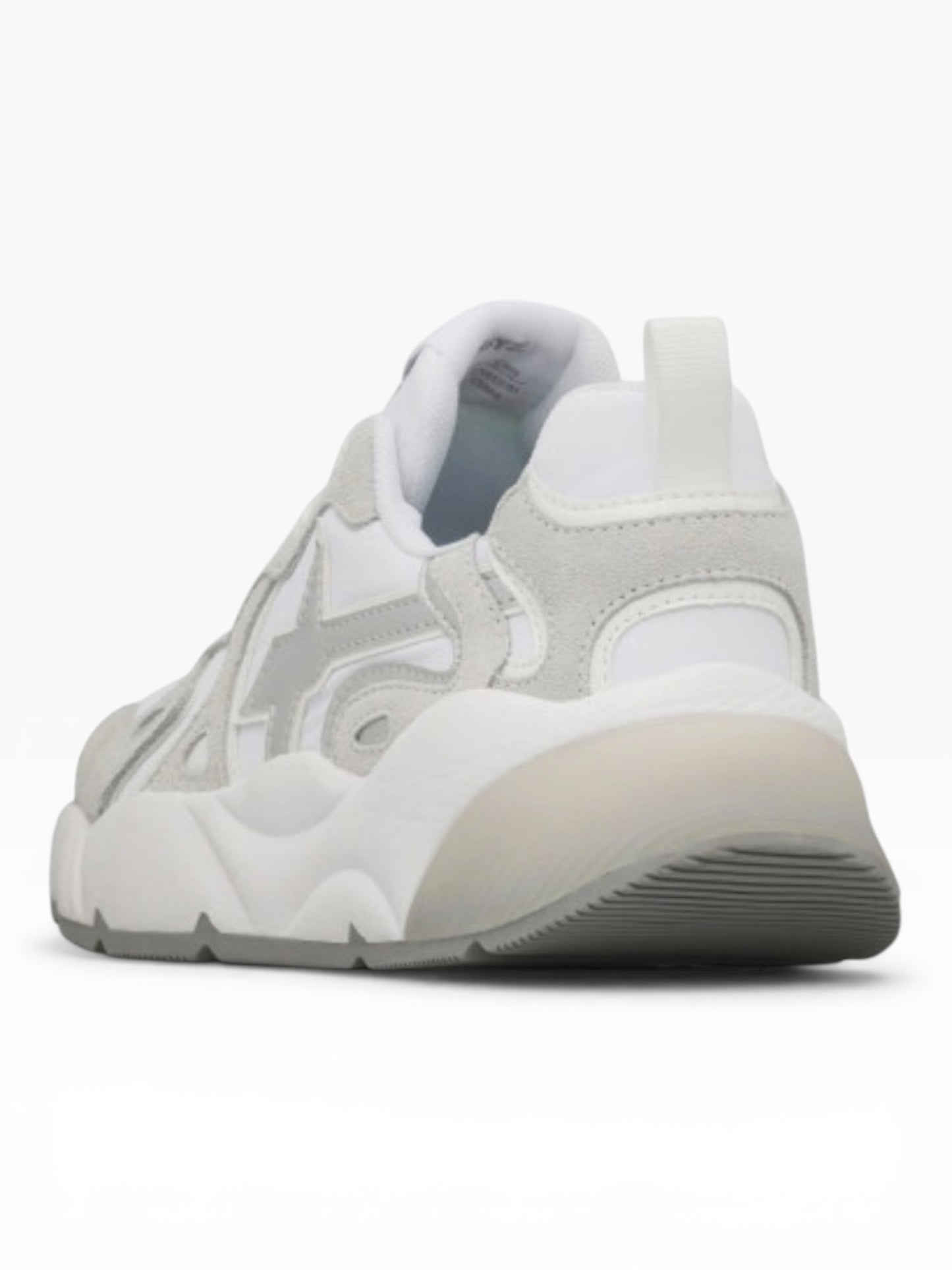 W6YZ SARAH SUEDE 1N77 BIANCO/ARGENTO