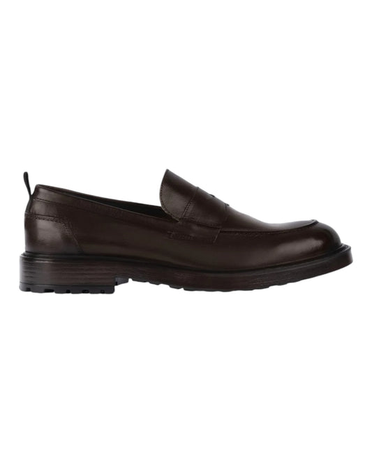 EXTON MOCASSINO 8321 VITELLO MARRONE