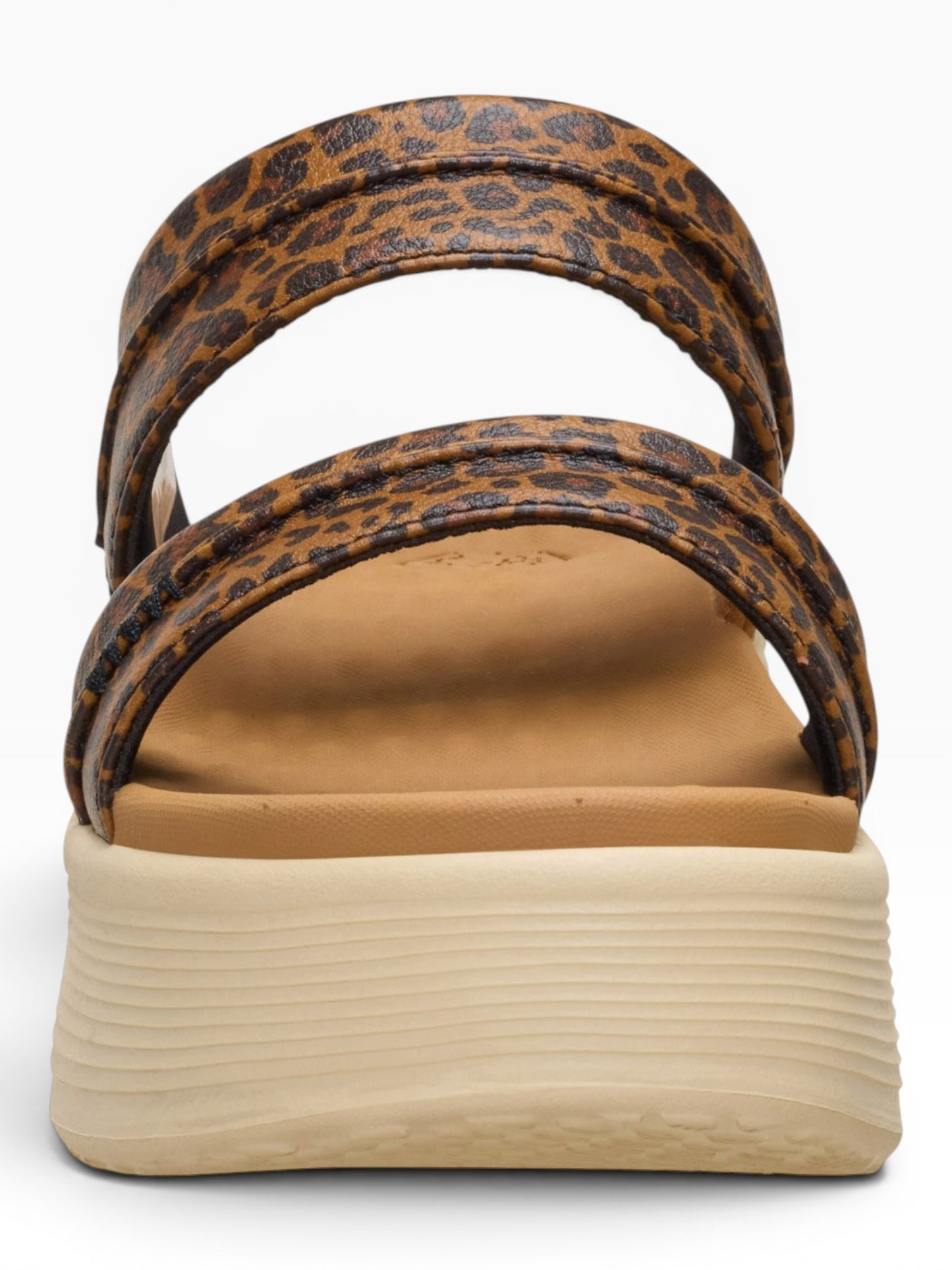 HEY DUDE AUSTIN SLIDE CLASSIC 2LB TAN LEOPARD