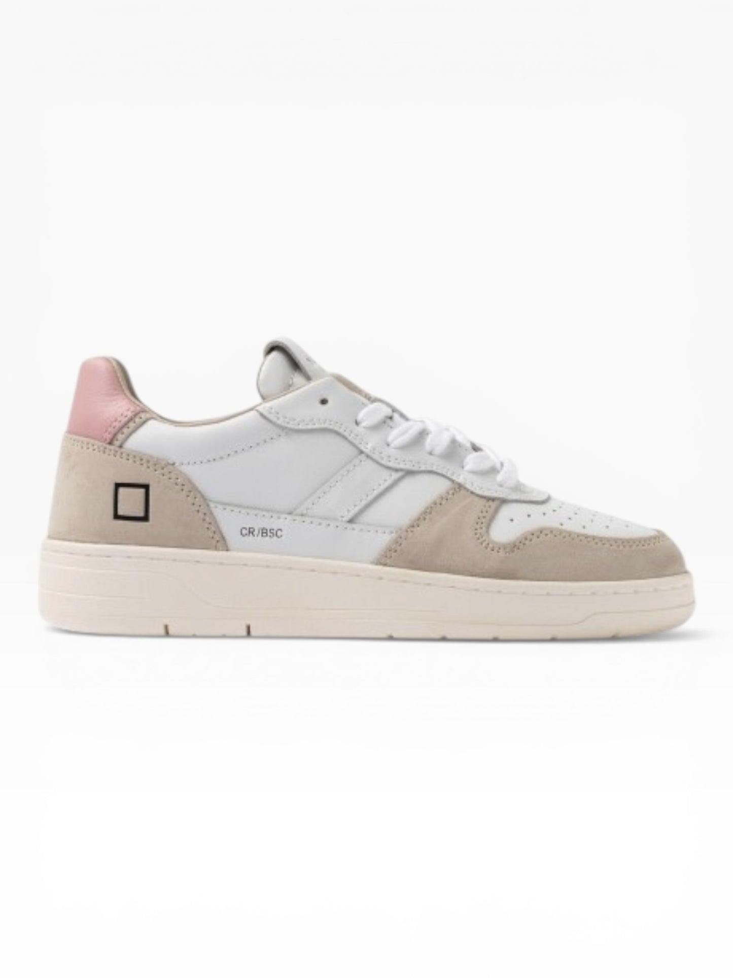 DATE COURT 2 BASIC WHITE/PINK
