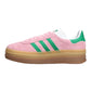 ADIDAS GAZELLE BOLD IN CAMOSCIO FUXIA BANDE VERDI