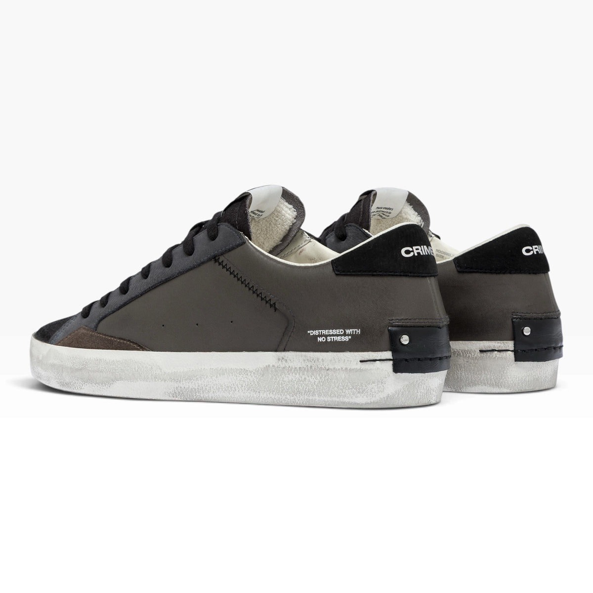CRIME LONDON DISTRESSED 11008 GRIGIO/MARRONE