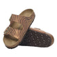 BIRKENSTOCK ARIZONA ZEBRA MARRONE