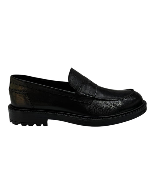 EXTON MOCASSINO 8321 VITELLO NERO