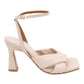 ANGEL ALARCON 073077R SANDALO IN PELLE BEIGE