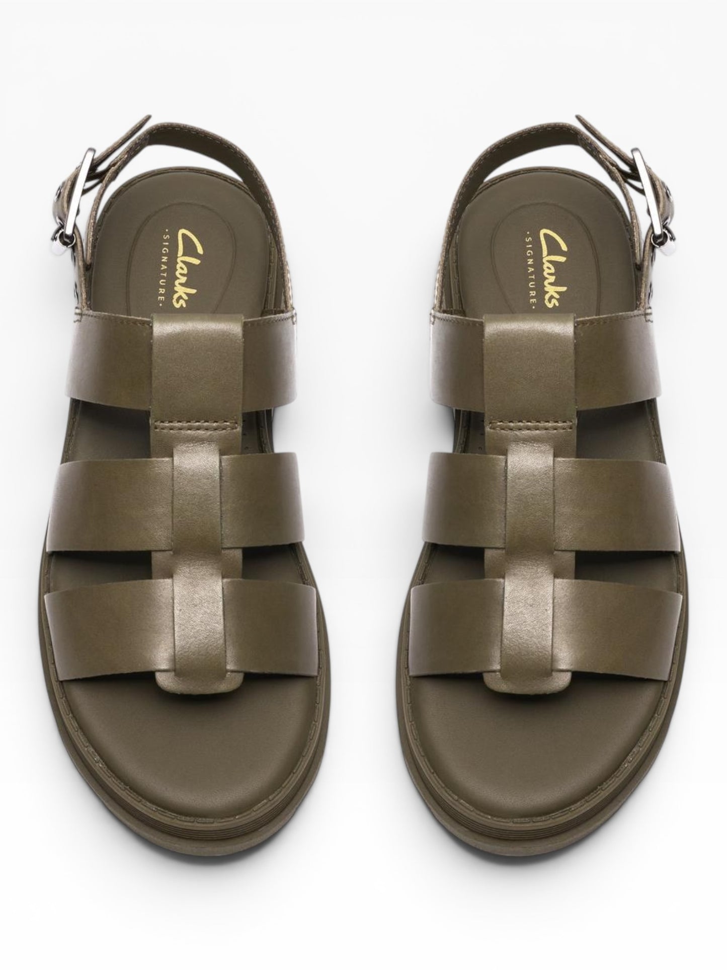 CLARKS SANDALO STRAP VERDE