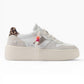 DATE COURT PLATFORM VINTAGE WHITE/LEOPARD