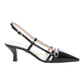 OVYE' 1633AC SLINGBACK IN VERNICE NERO 2 FIBIE