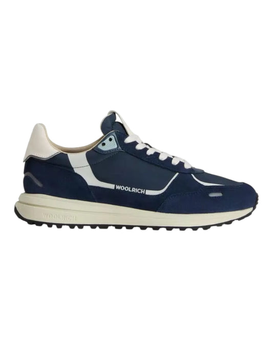 WOOLRICH RETRO TESSUTO BLU
