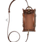 MARC JACOBS LEATHER CROSSBODY IN PELLE CUOIO