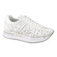 PREMIATA 7364 CONNY PELLE FORATA BIANCA