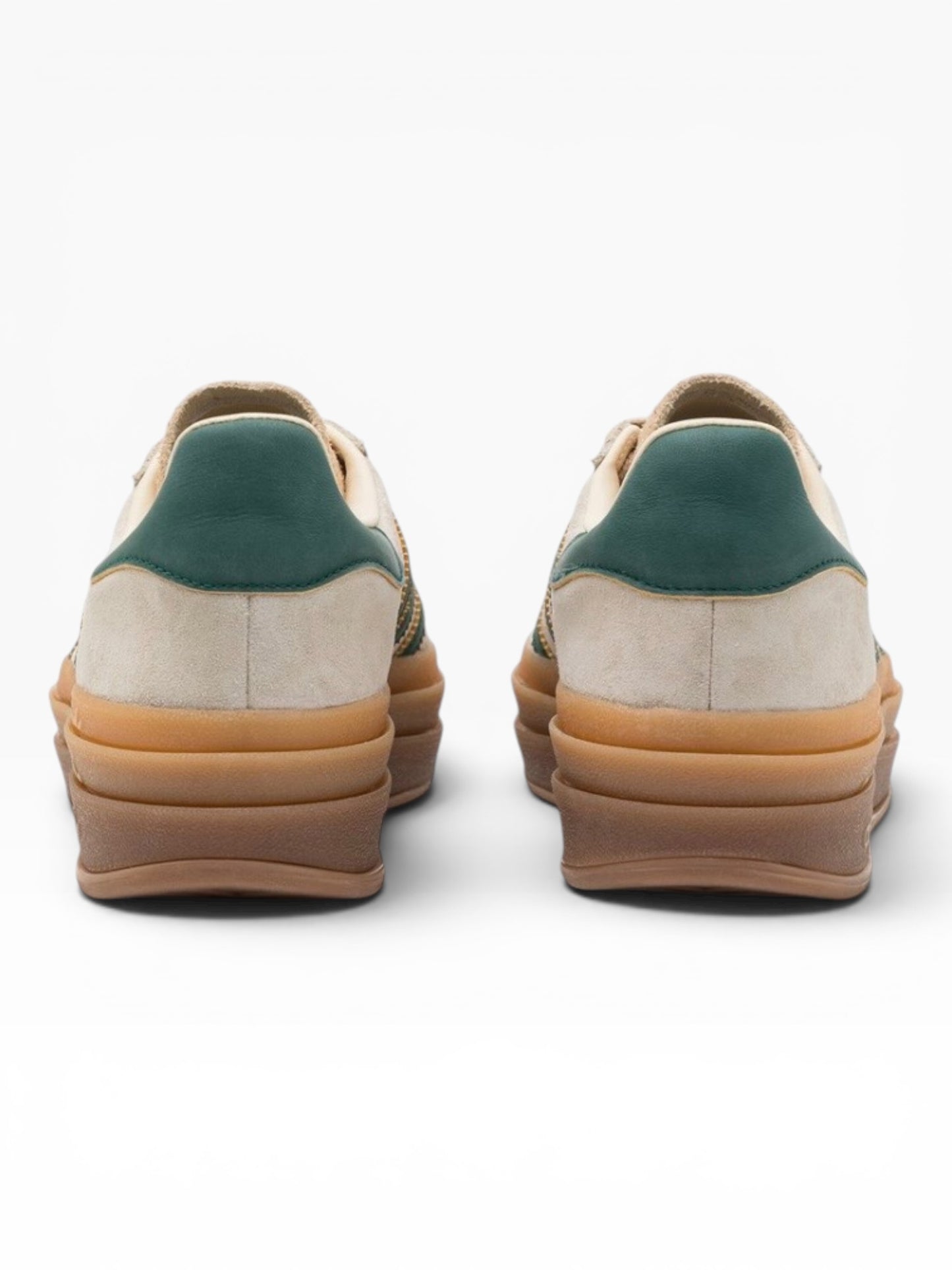 ADIDAS GAZELLE BOLD I7056 BEIGE VERDE