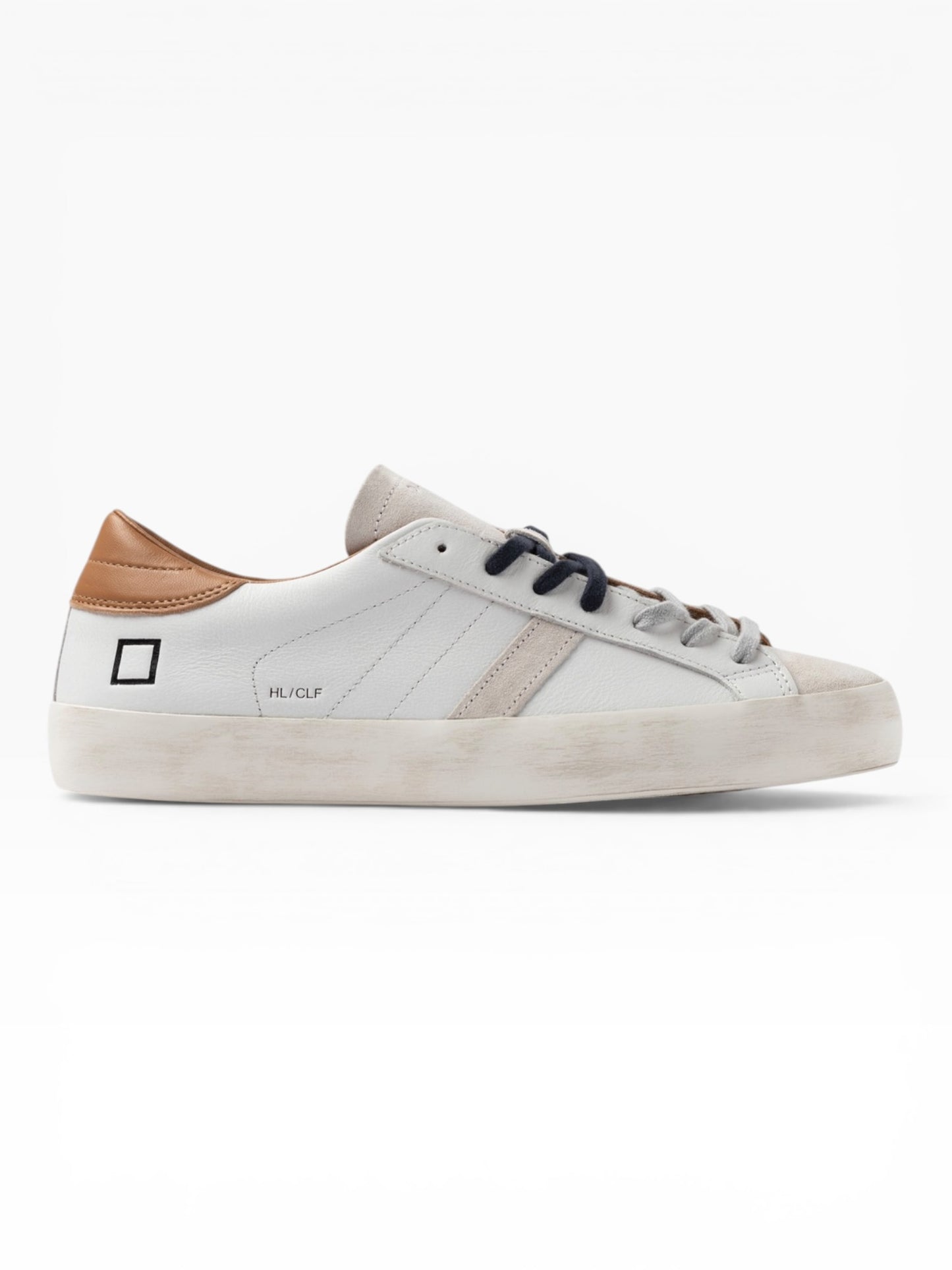 DATE HILL LOW CALF WHITE/ CUOIO