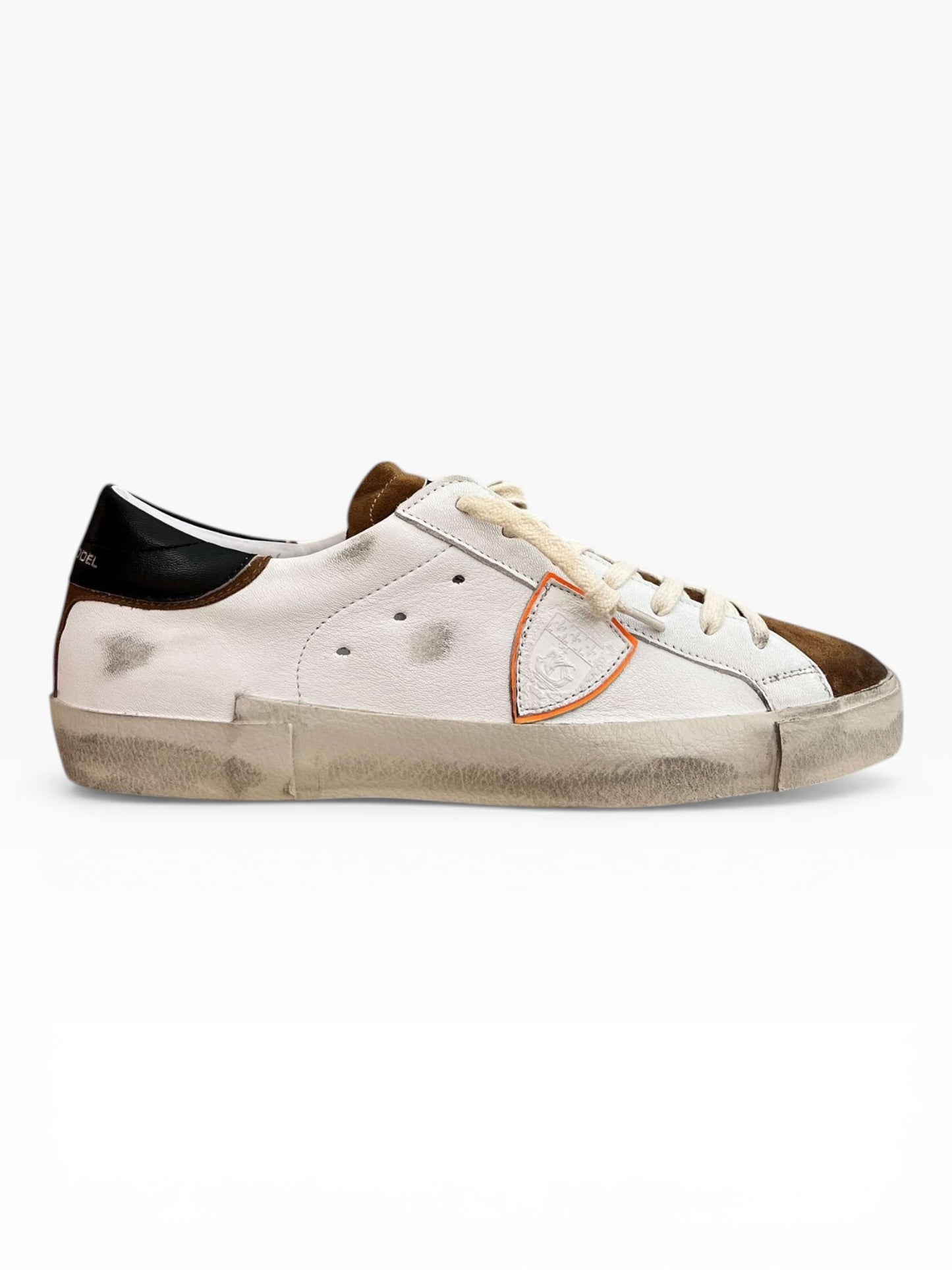 PHILIPPE MODEL PRLU WX38 BIANCO/CUOIO