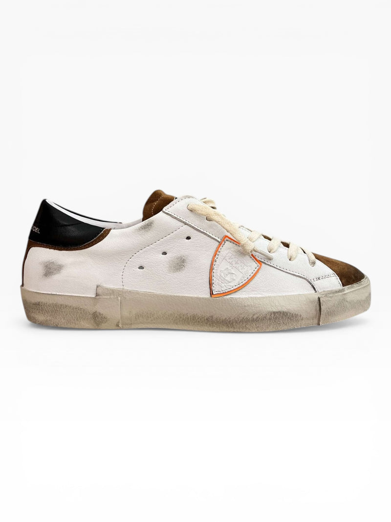 PHILIPPE MODEL PRLU WX38 BIANCO/CUOIO