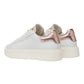 CRIME LONDON NEW EXTRA IN PELLE BIANCA/ROSA