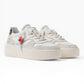 DATE COURT PLATFORM VINTAGE WHITE/LEOPARD