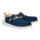 HEY DUDE WALLY LINEN BLU