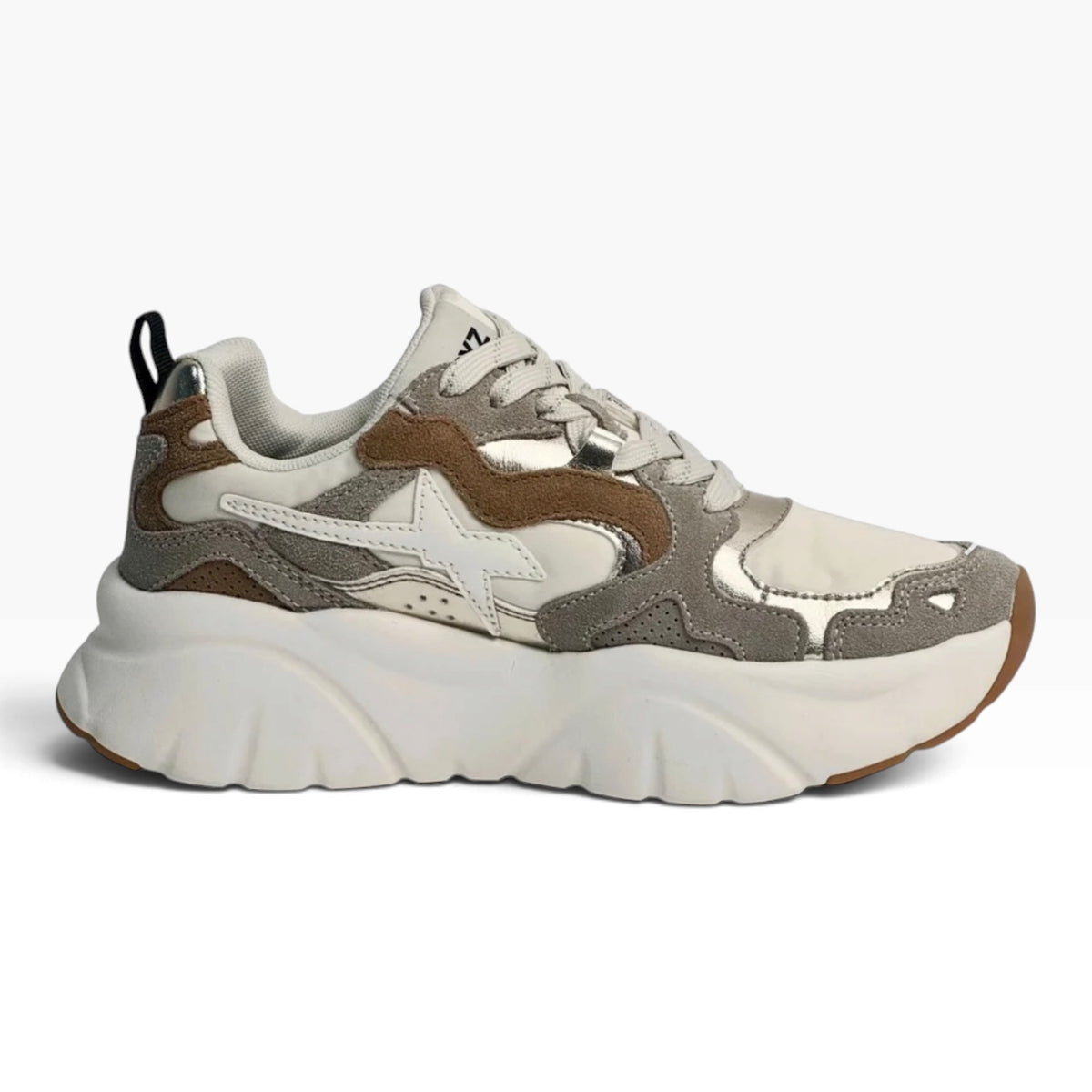 W6YZ MIA SUEDE 2E59 BEIGE/ORO