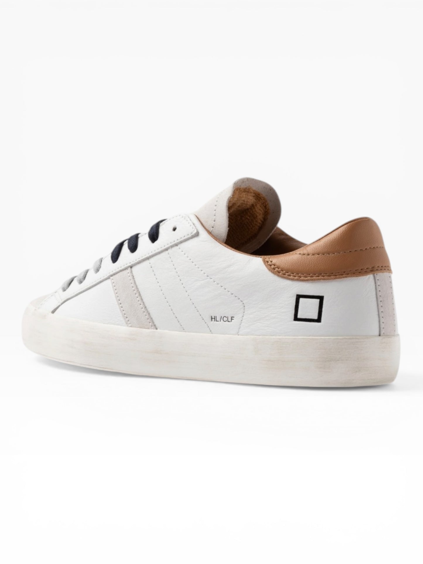 DATE HILL LOW CALF WHITE/ CUOIO