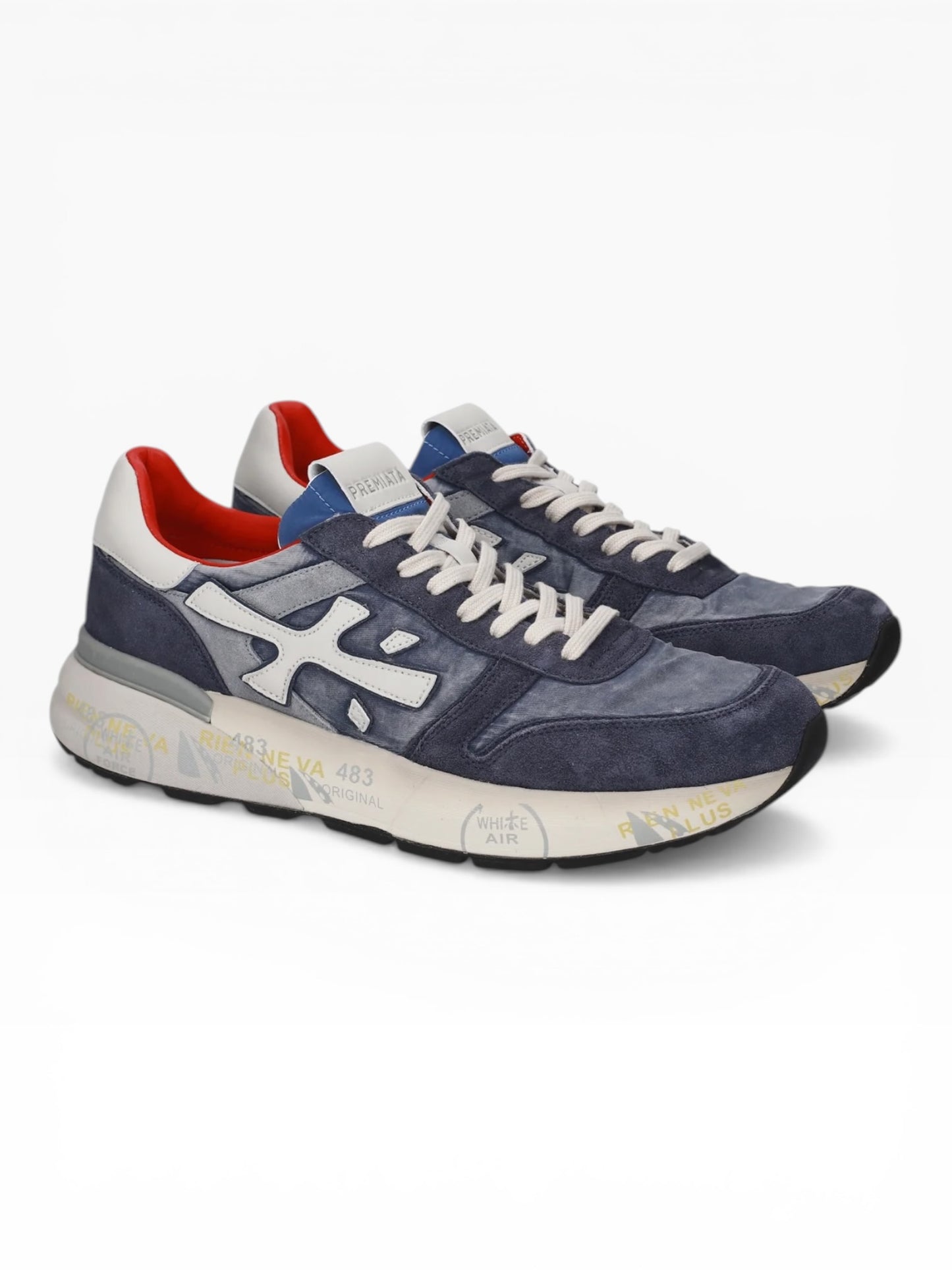 PREMIATA MICK 8006 BLU/ROSSO