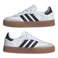 ADIDAS SAMBAE PLATFORM BIANCA/NERA