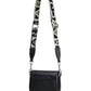 MARC JACOBS THE COVERED SADDLE IN PELLE NERA