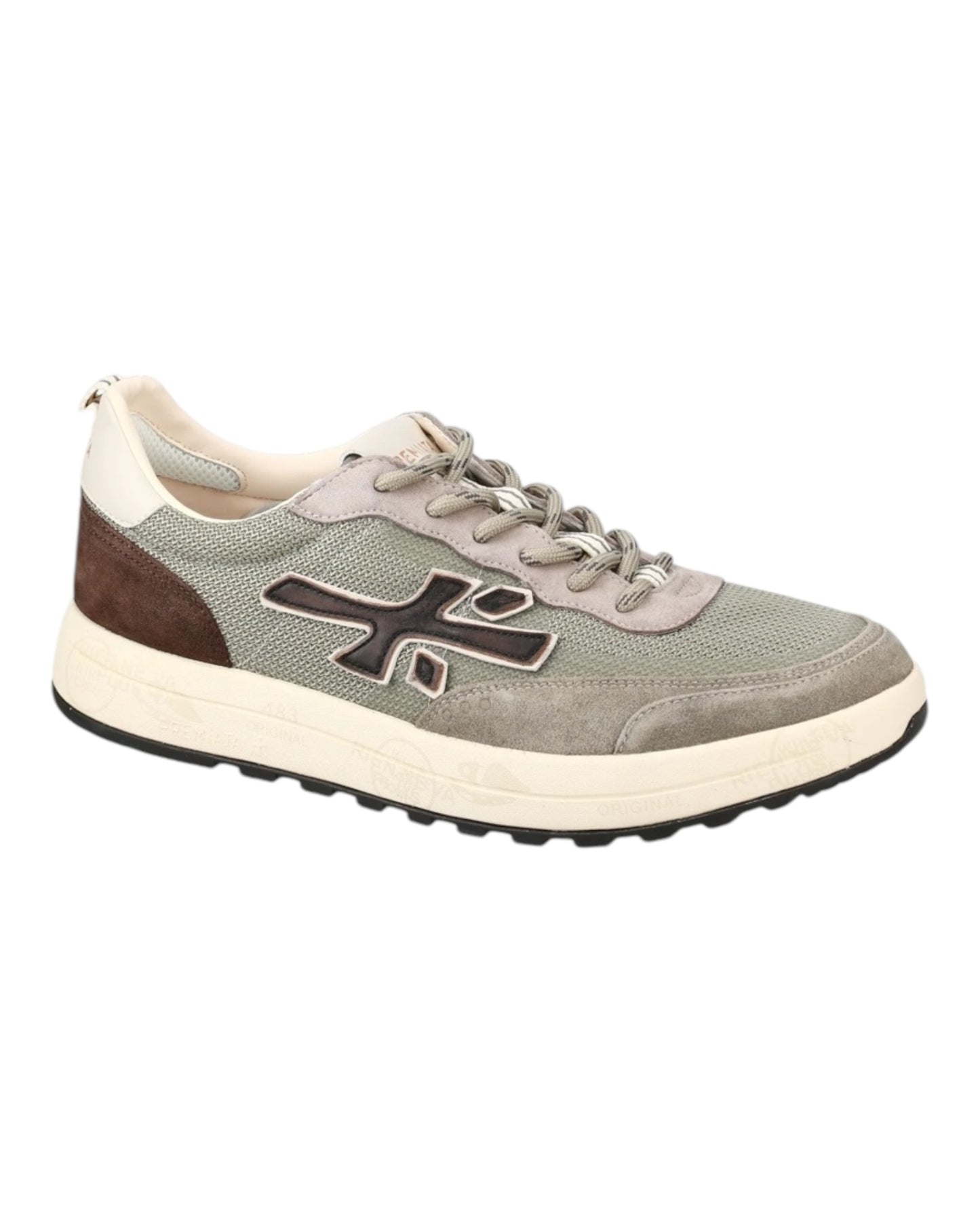 PREMIATA NOUS 6855 INCAMOSCIO/TESSUTO VERDE