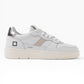 DATE COURT 2 BASIC WHITE/SILVER